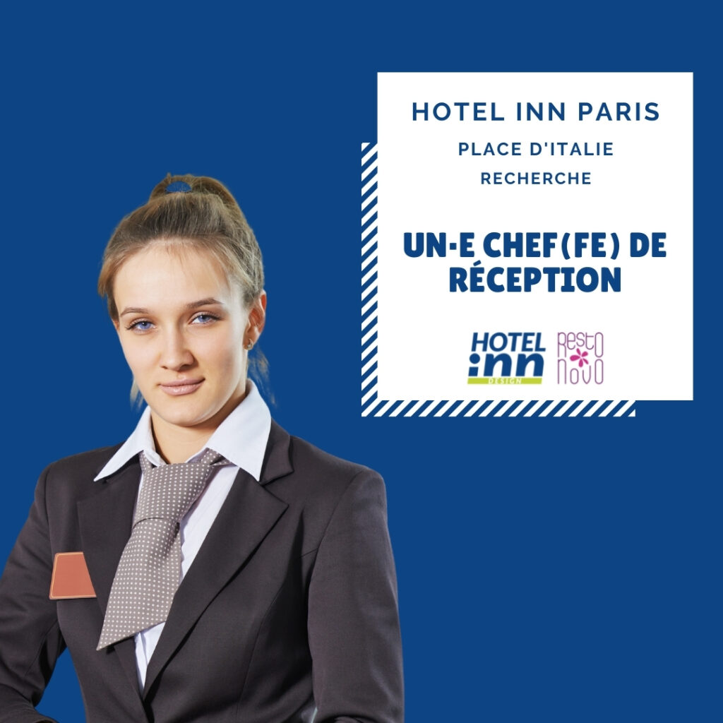 Chef de reception - Nos offres d'emploi dans tous nos Hôtels Inn de France