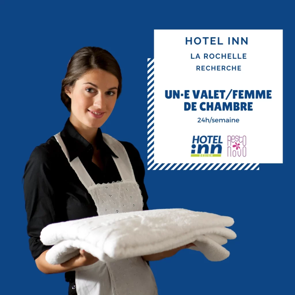 Valet de chambre - Nos offres d'emploi dans tous nos Hôtels Inn de France