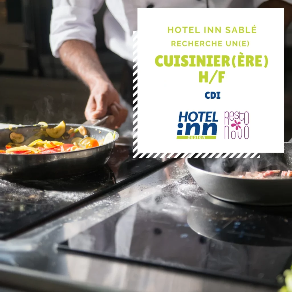 Hôtel Inn Sablé recherche un ou une cuisinière